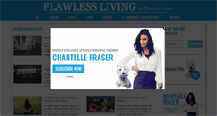 Desktop Screenshot of flawless-living.com